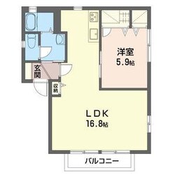 テラミパレスＣの物件間取画像